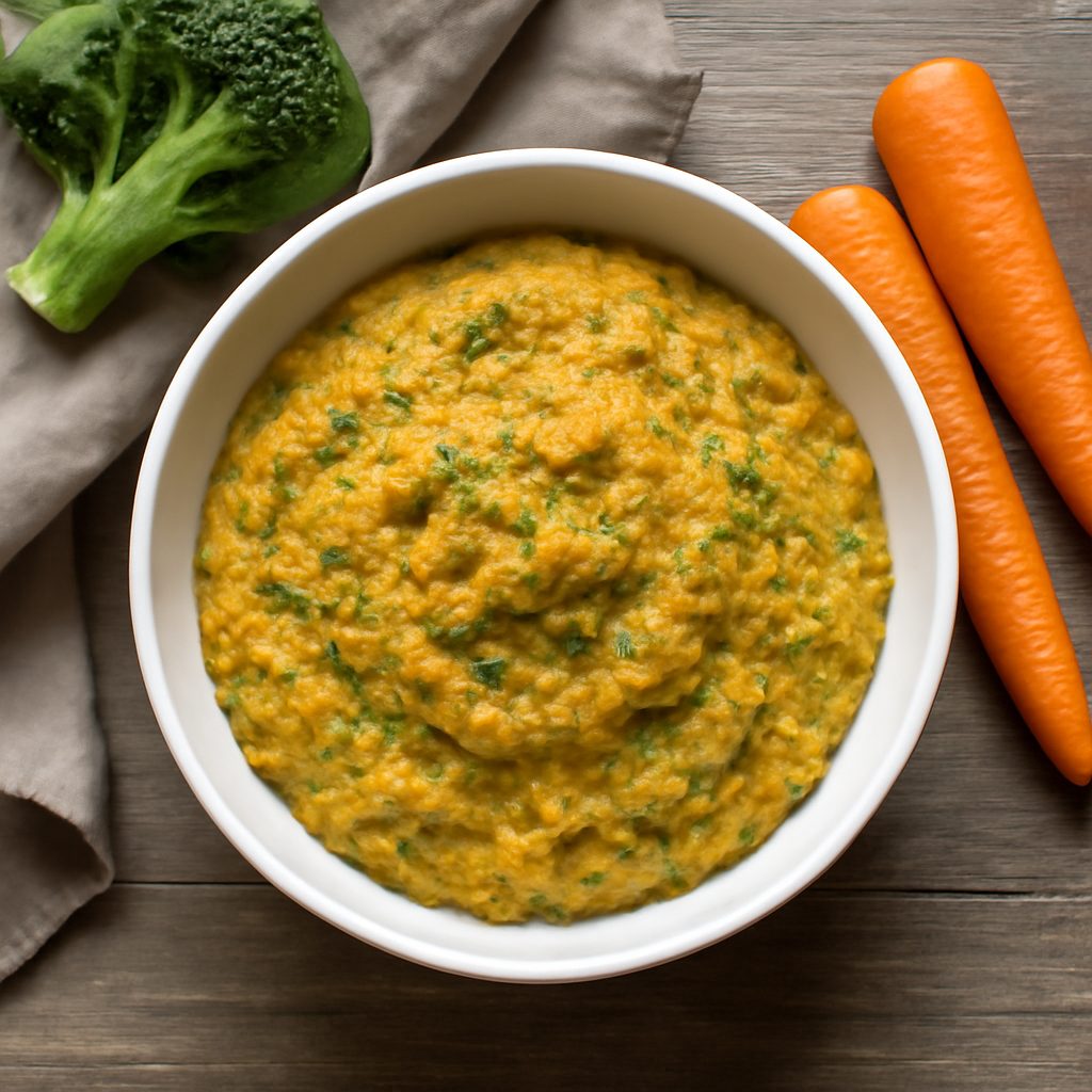 Pappa broccoli e carote