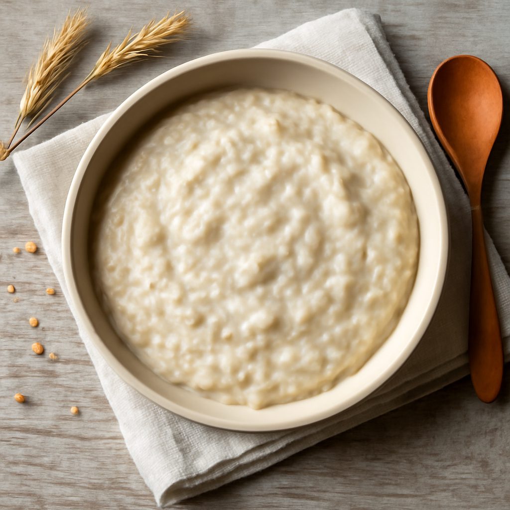 Pappa lattea con cereali (7-9 mesi)