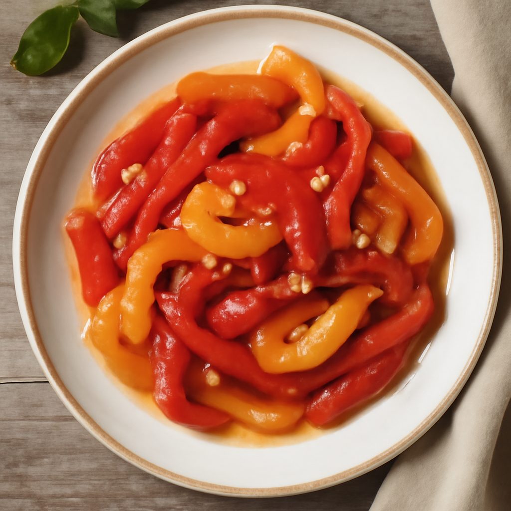 Peperoni in agrodolce sottovuoto