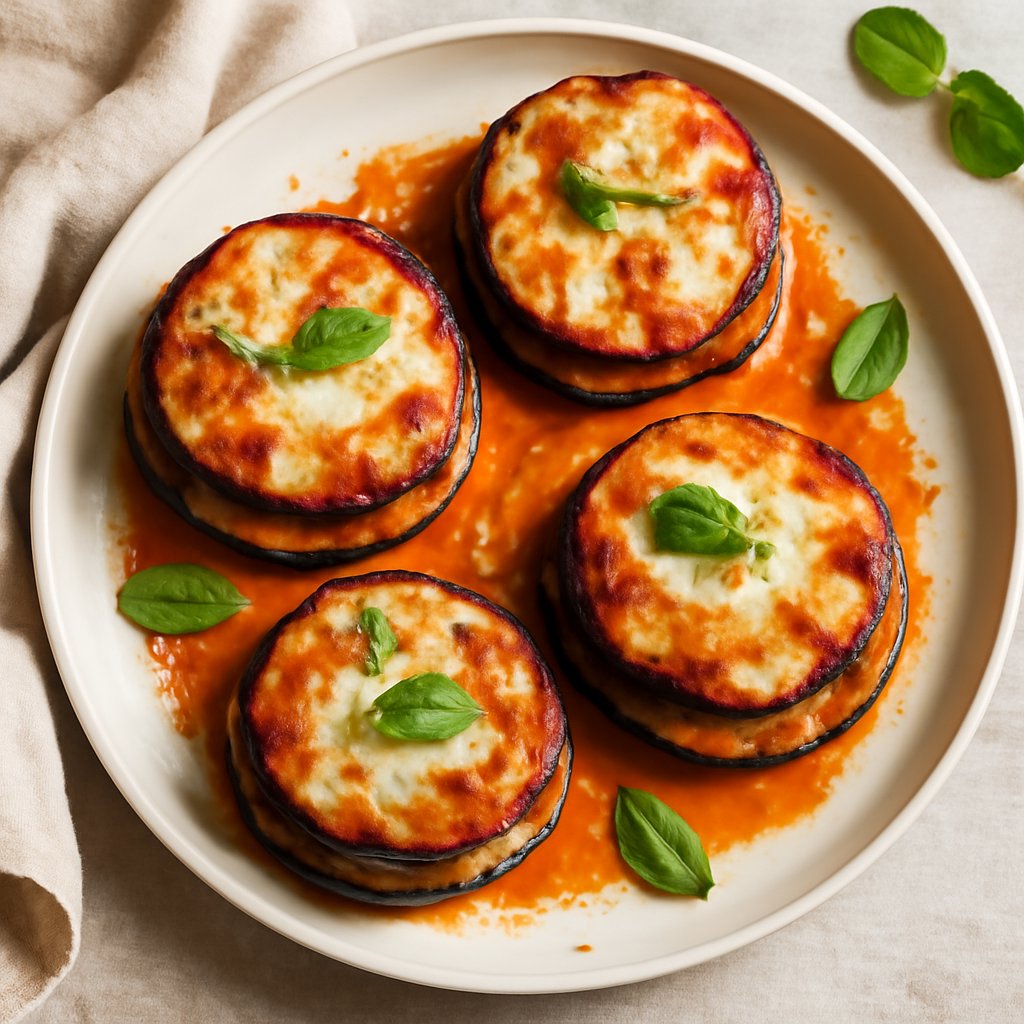 Piccole parmigiane filanti al vapore