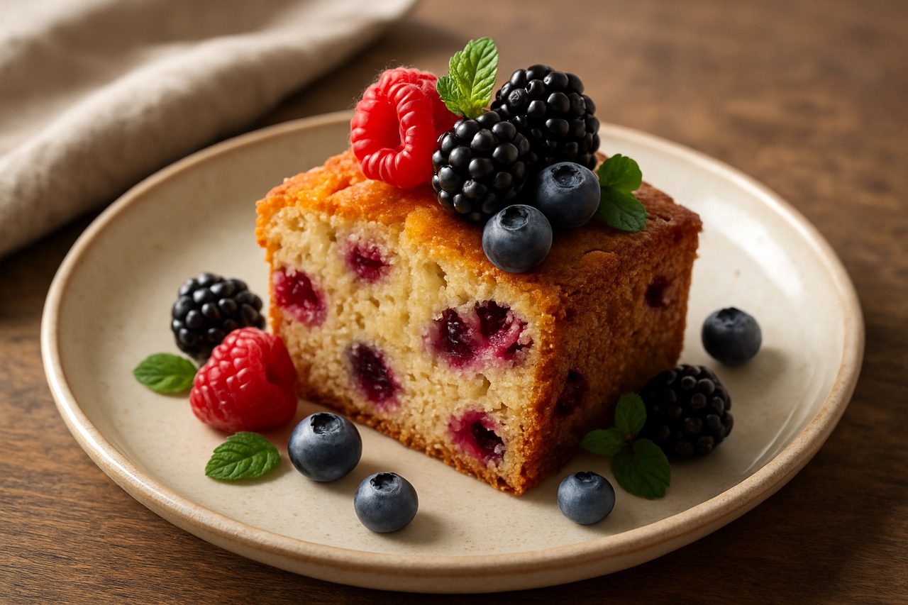 Plumcake ai Frutti di Bosco
