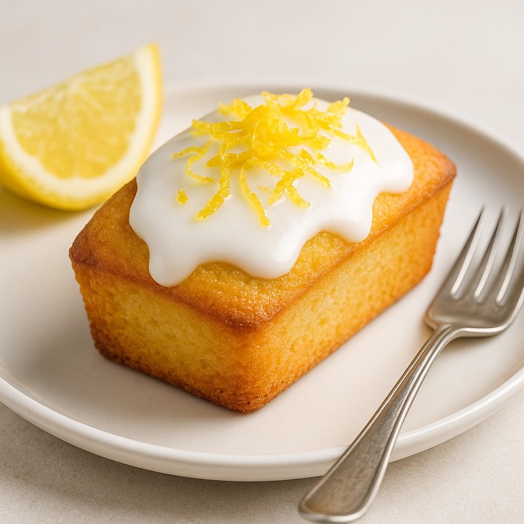 Plumcake allo yogurt e limone monoporzione