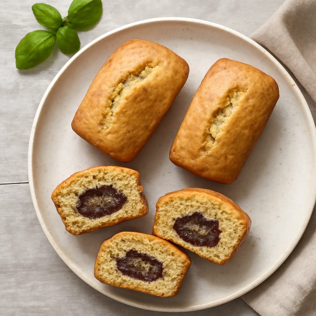 Plumcake ripieni al gianduia