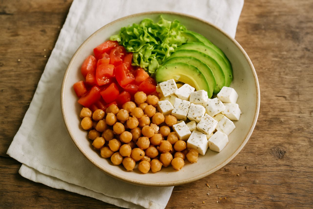 Poke Bowl di Ceci e Feta