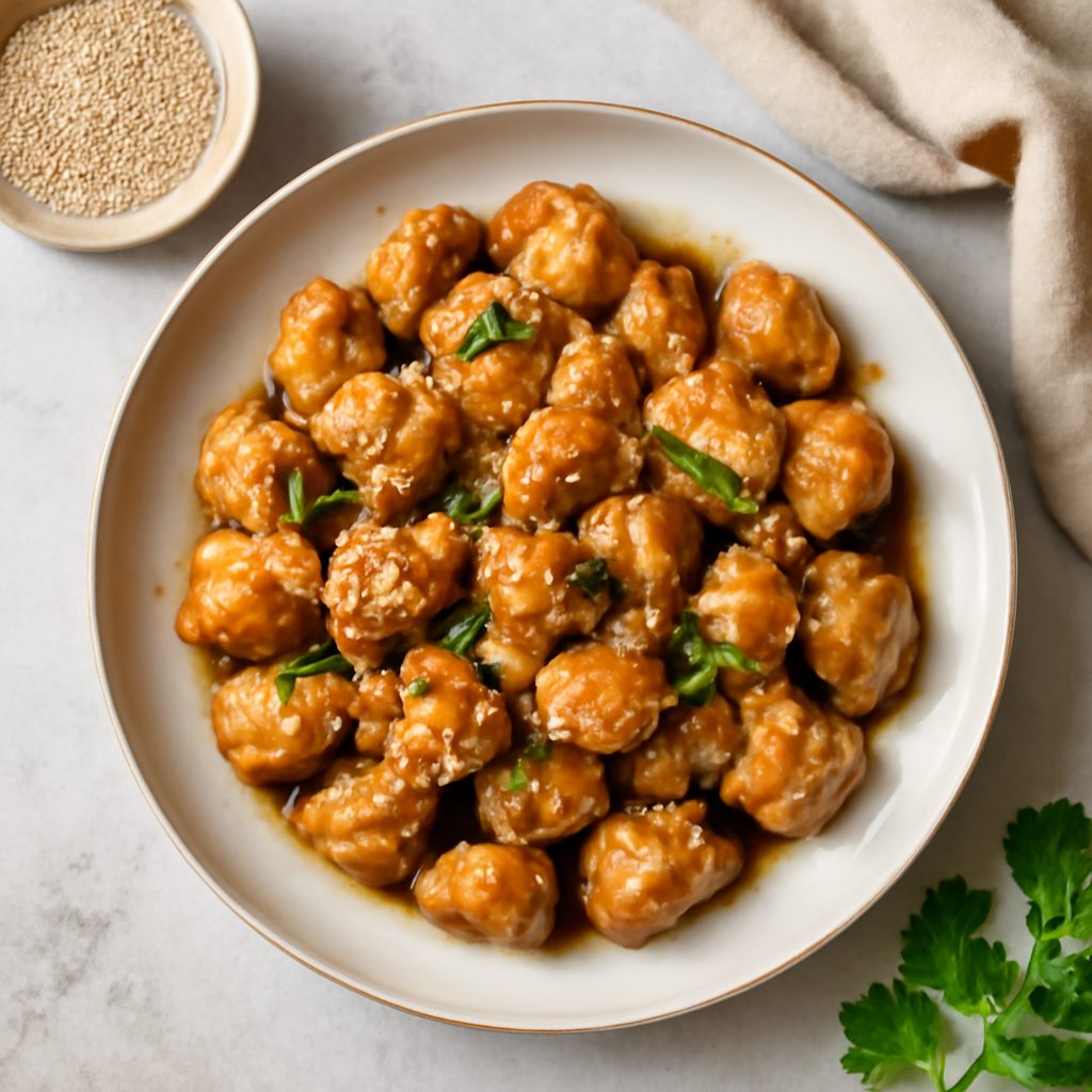 Pollo alla soia e sesamo