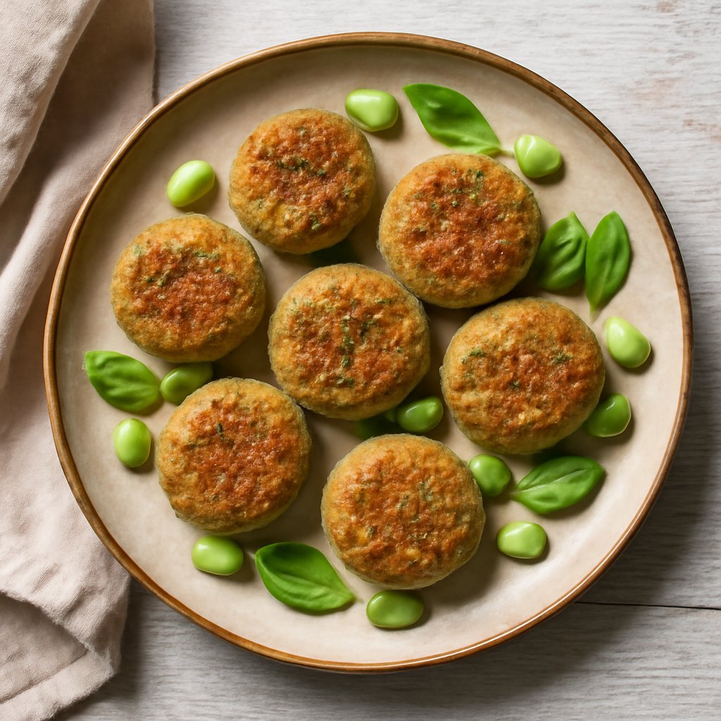 Polpette di fave e pecorino