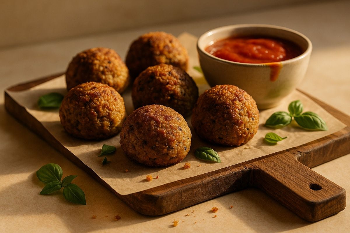 Polpette di Melanzane Low Carb