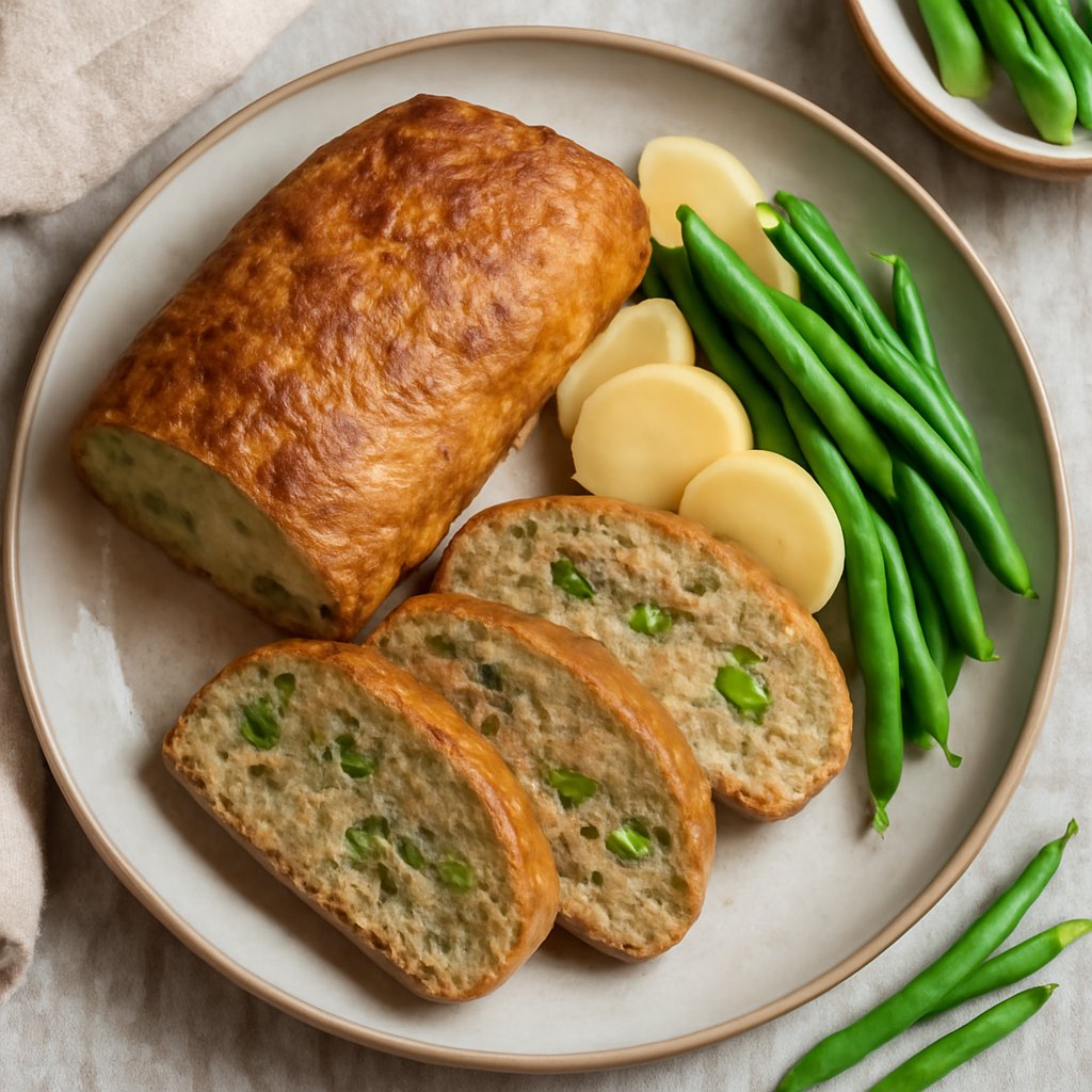 Polpettone fagiolini e patate