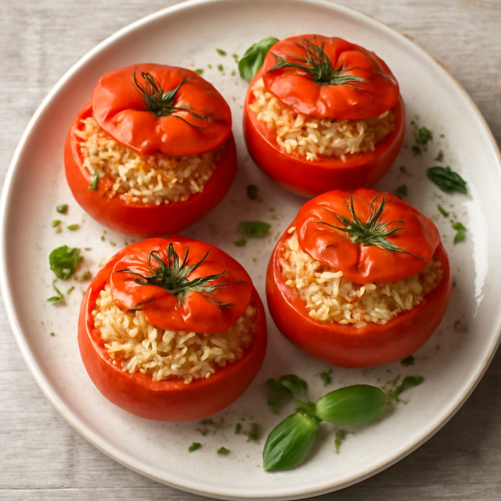 Pomodori ripieni di riso basmati