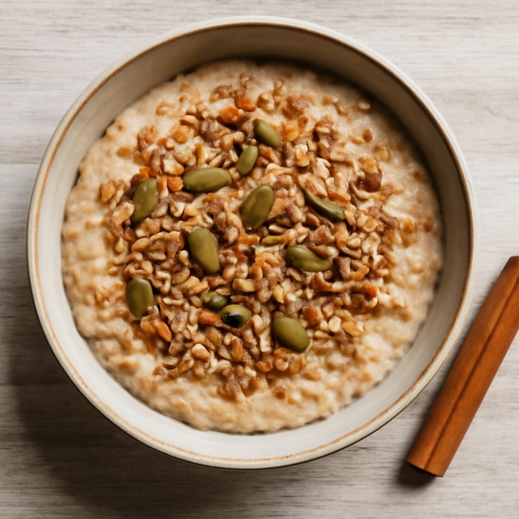 Porridge ai 5 semi, cannella e cardamomo