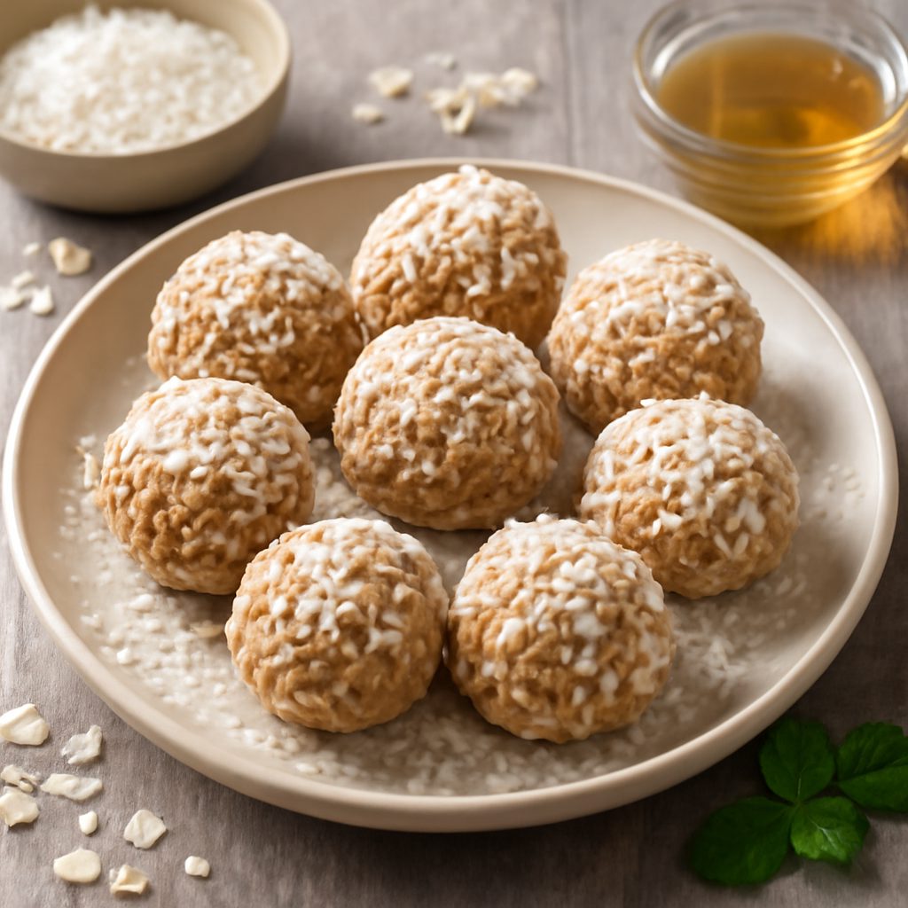 Praline avena, cocco e miele