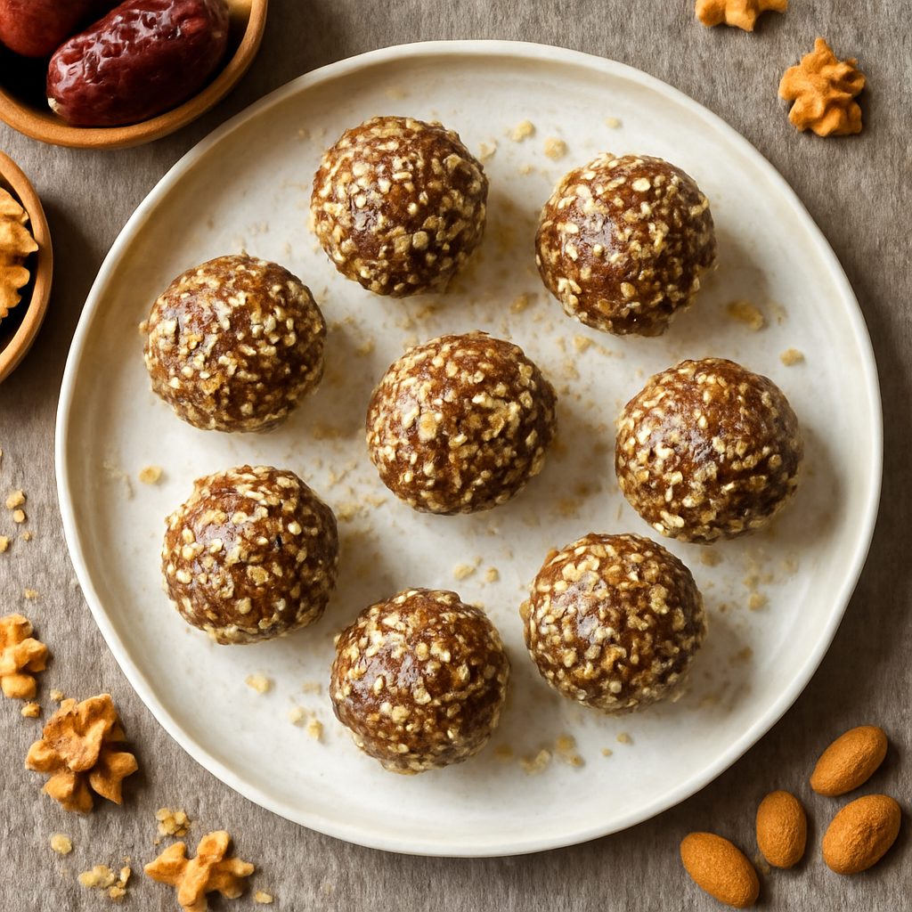 Praline di datteri e frutta secca