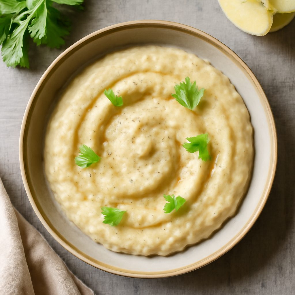 Purè di mele e sedano rapa