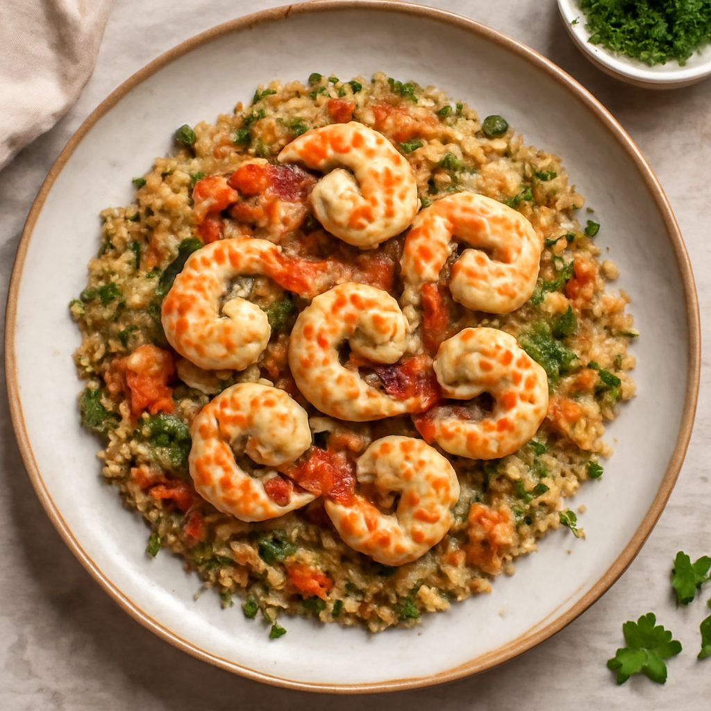 Quinoa con code di gambero