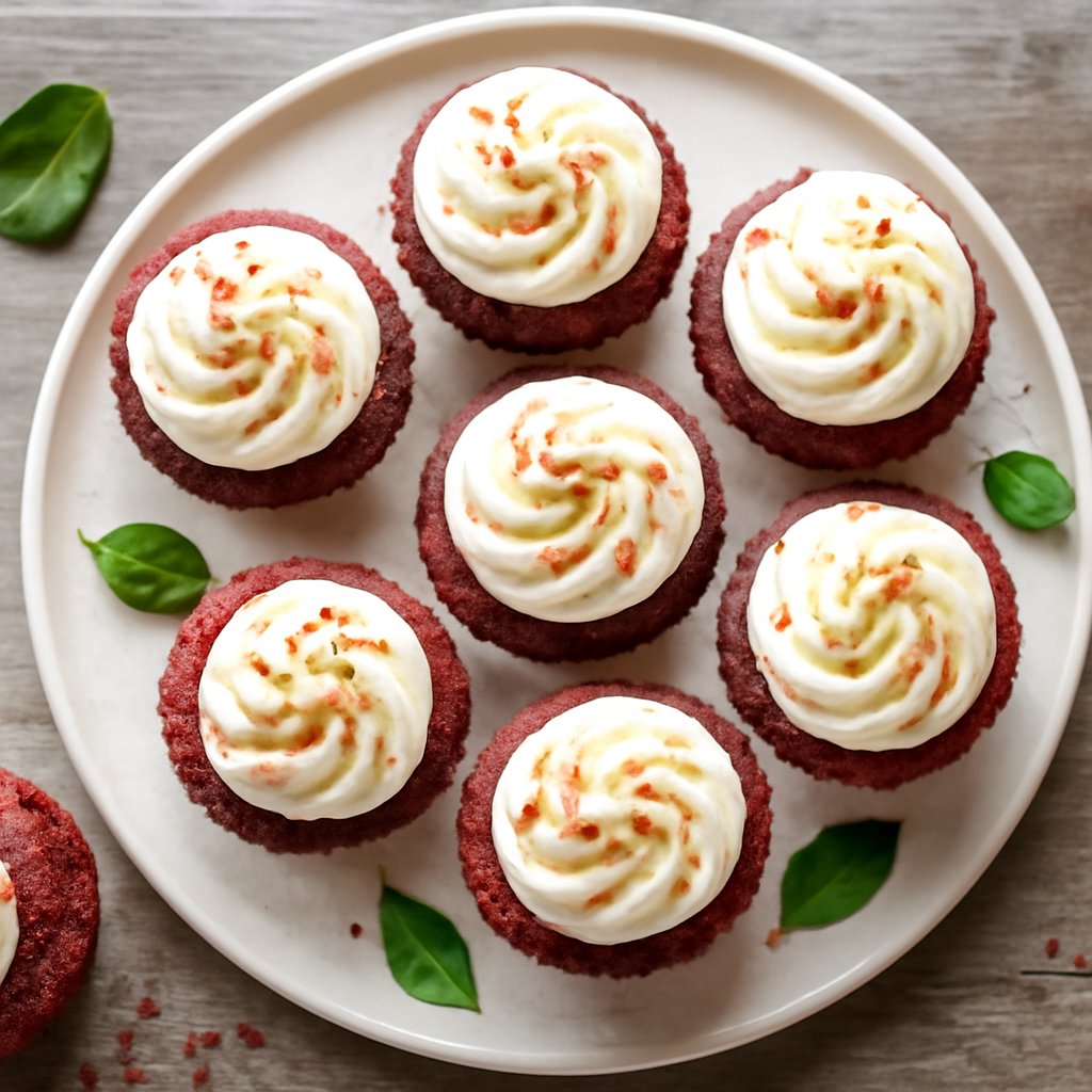 Red velvet cupcakes (vegan)