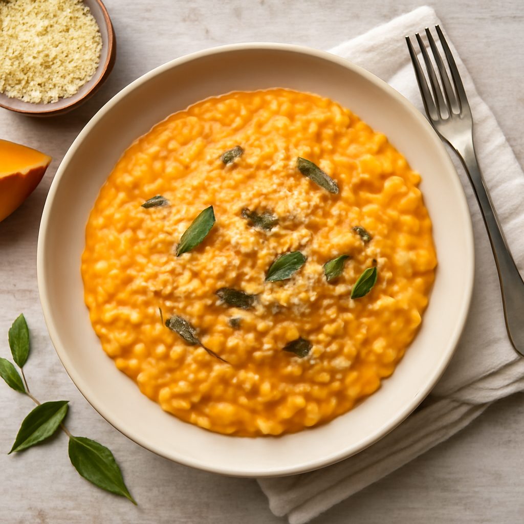 Riso alla crema di zucca (10-12 mesi)