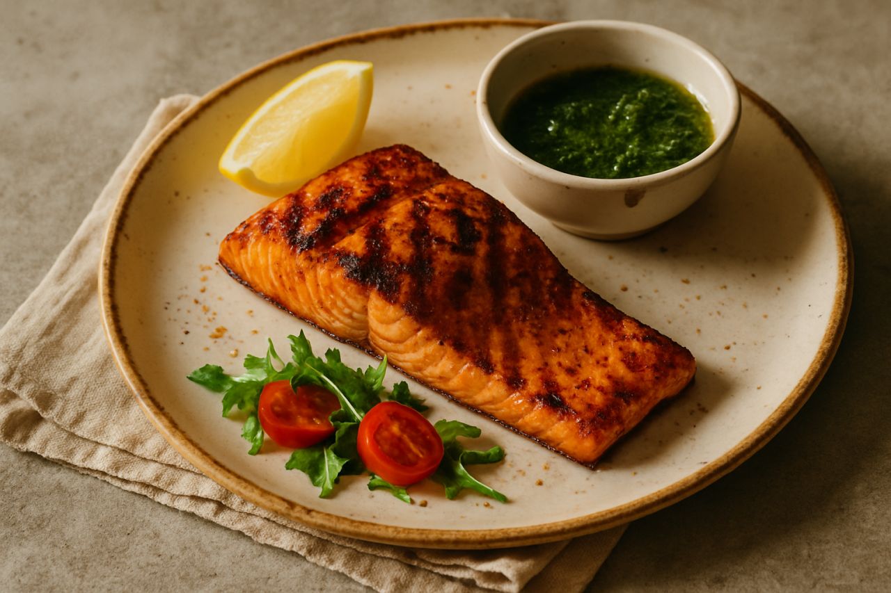 Salmone Grigliato alla Paprika