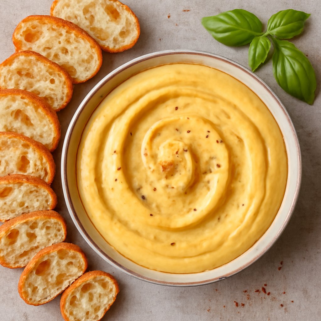 Salsa dip di formaggio vegano