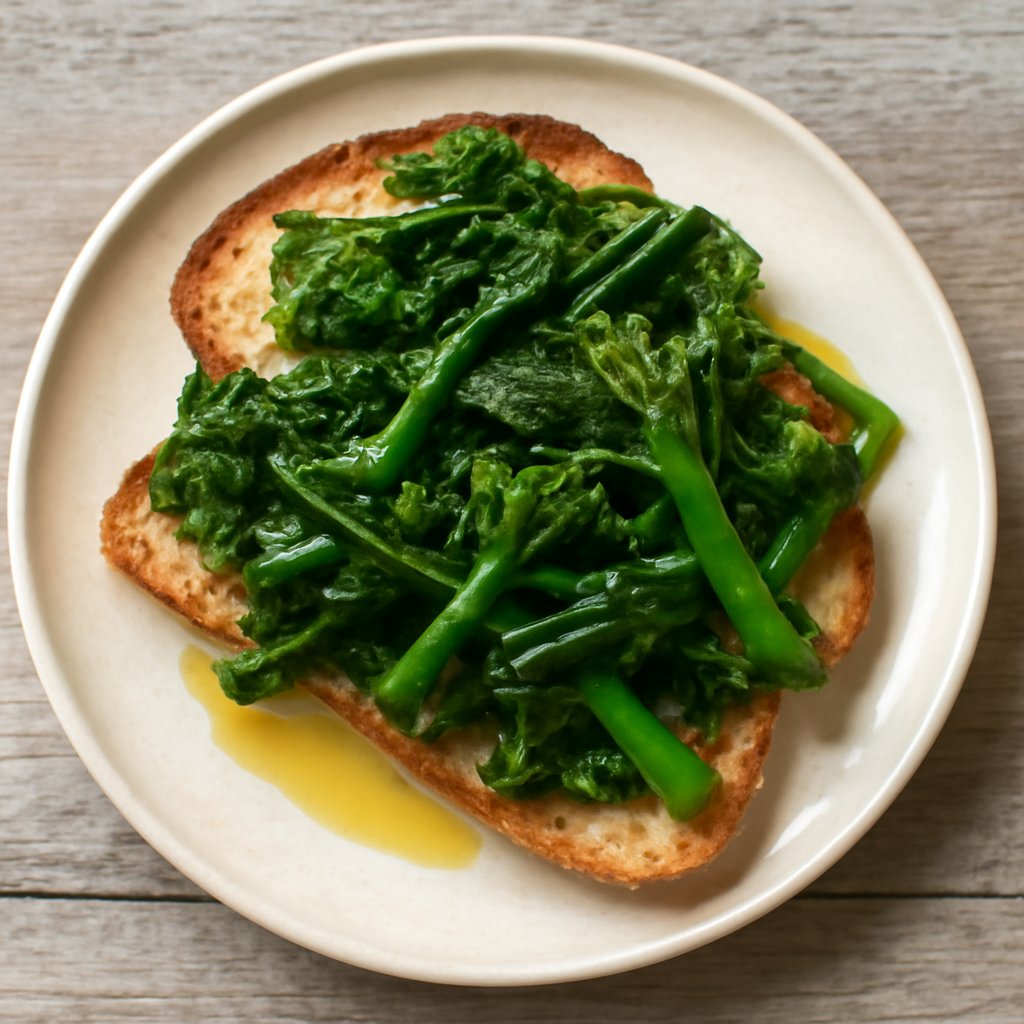 Sandwich alle cime di rapa