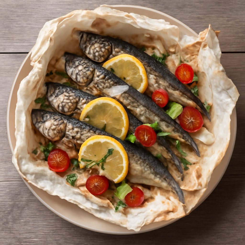 Sardine al cartoccio