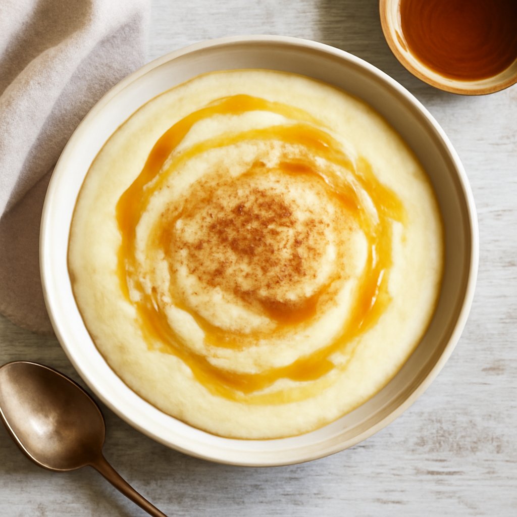 Semolino dolce al latte e miele
