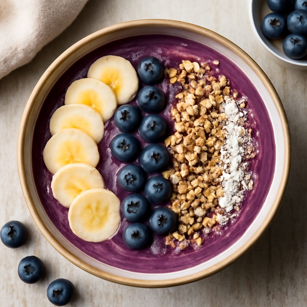 Smoothie alle bacche di acai