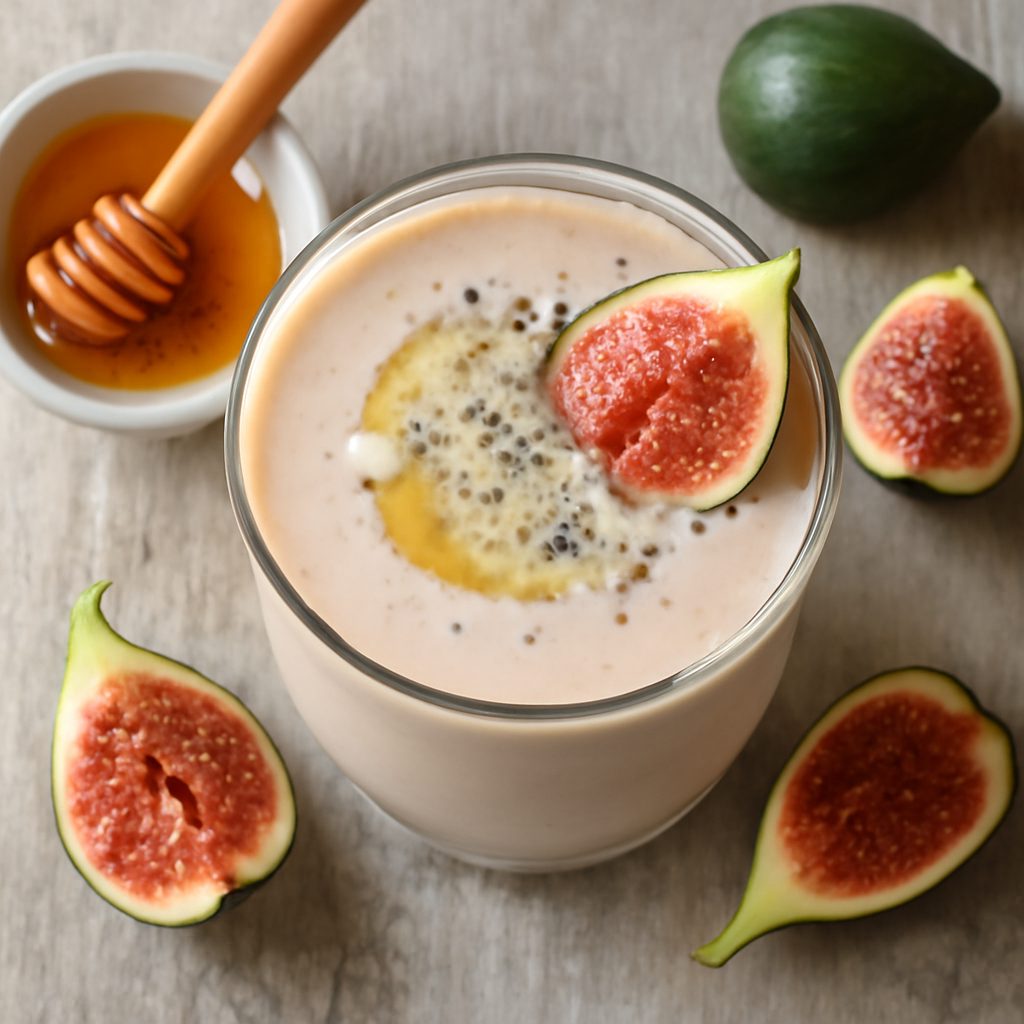 Smoothie fichi e miele