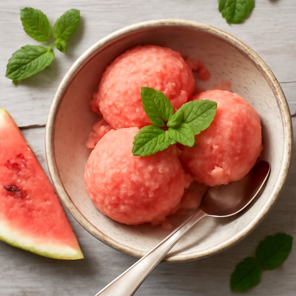 Sorbetto all'anguria