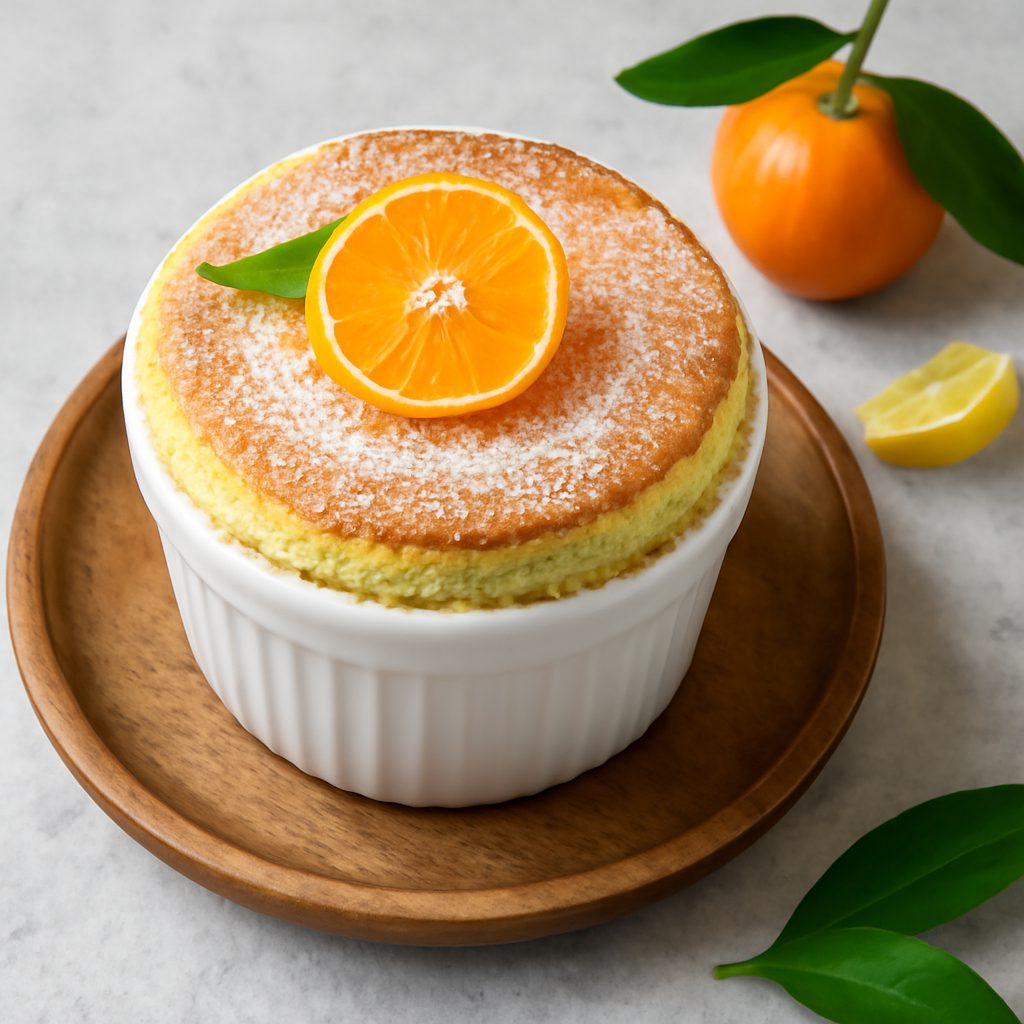 Soufflé al mandarino
