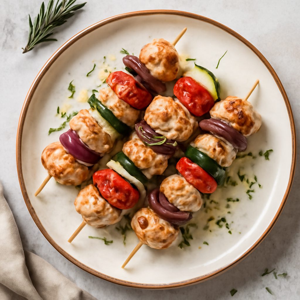 Spiedini di pollo alla provenzale