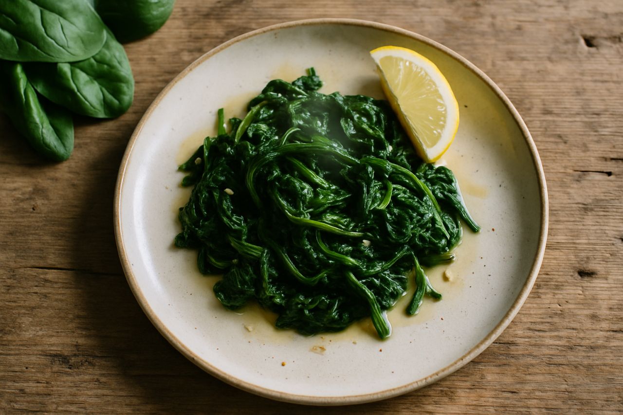 Spinaci Saltati al Limone