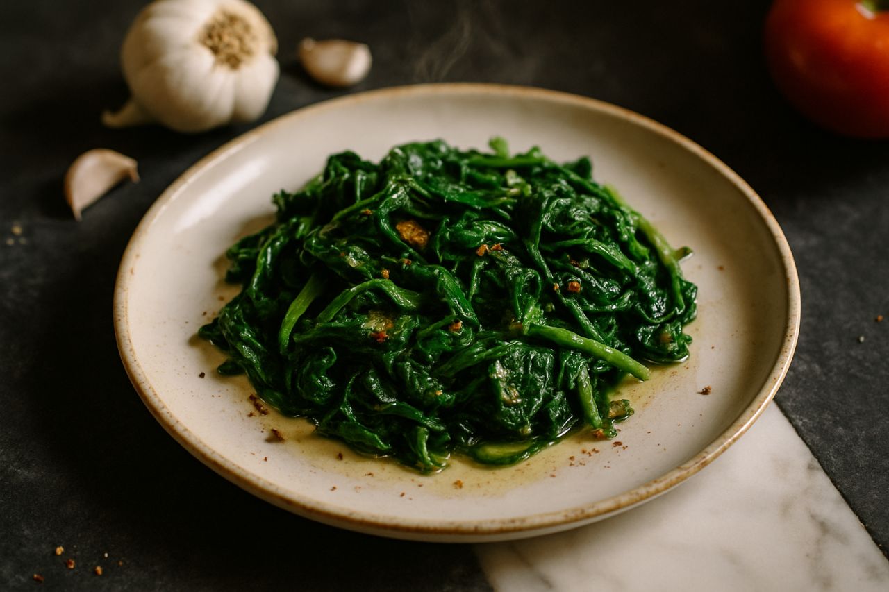 Spinaci Saltati
