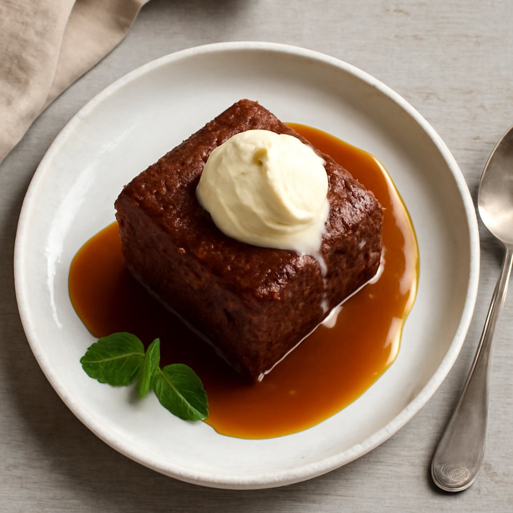 Sticky toffee pudding