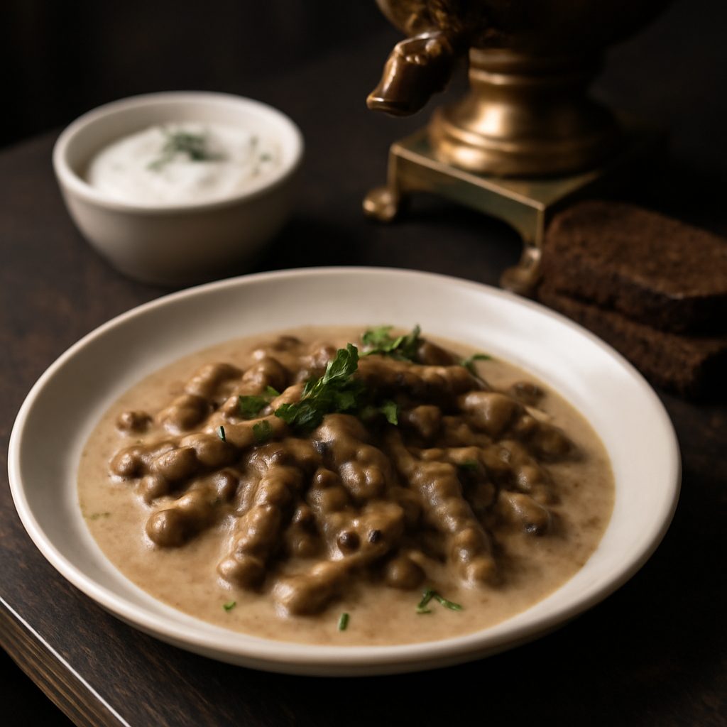 Stroganoff di Manzo Light Russo