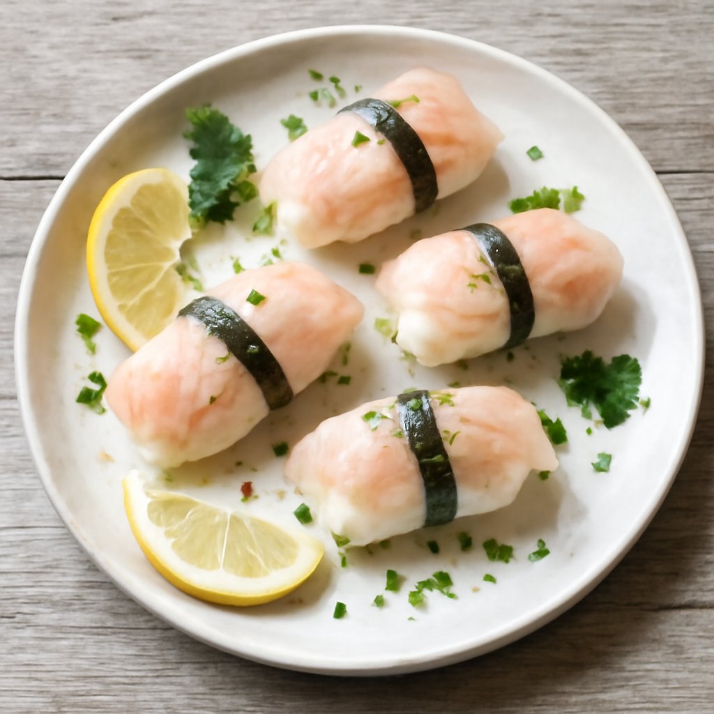 Sushi allo spada affumicato
