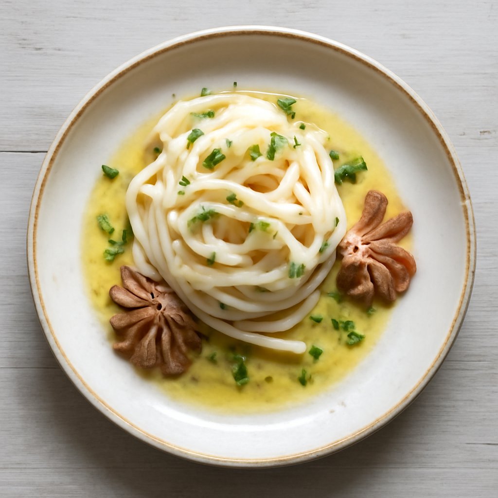 Tagliatelle di calamaro sottovuoto
