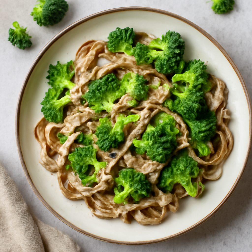 Tagliatelle integrali ai broccoli