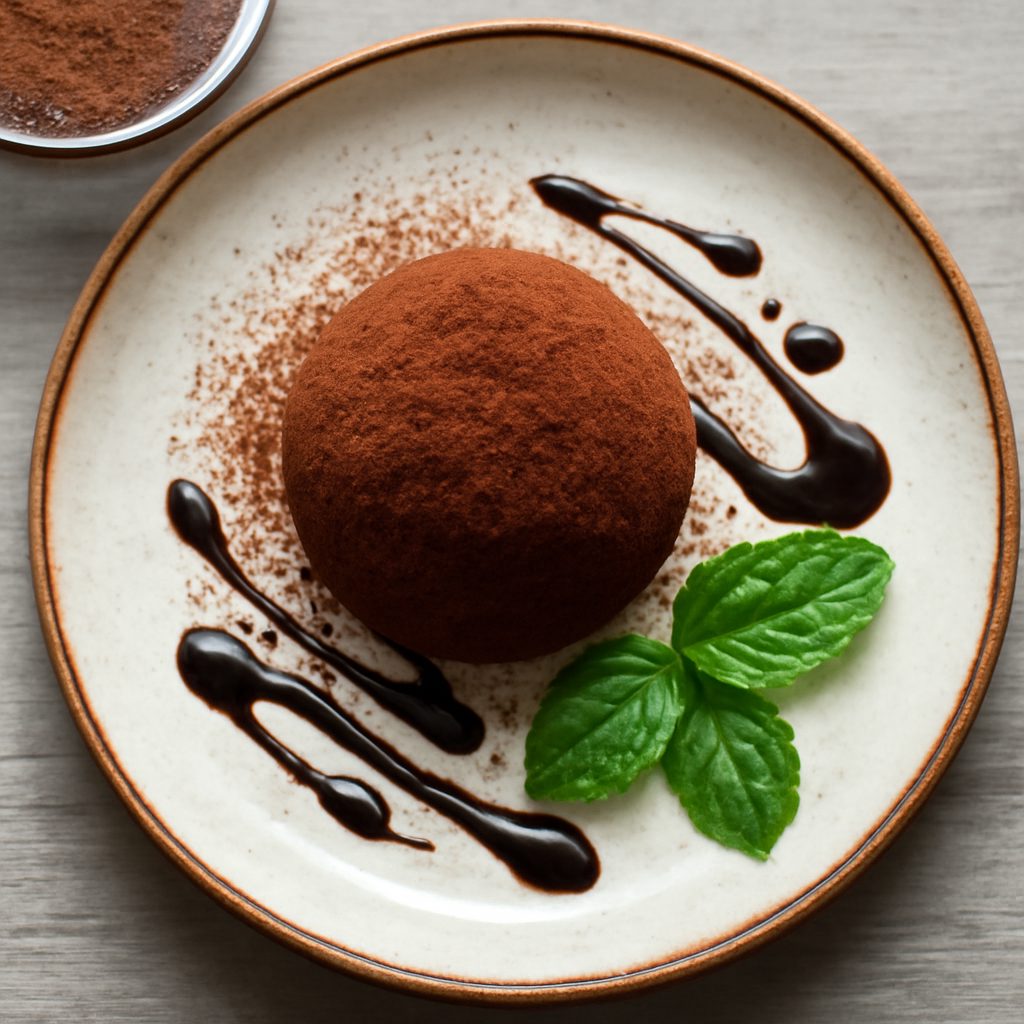 Tartufo al cioccolato