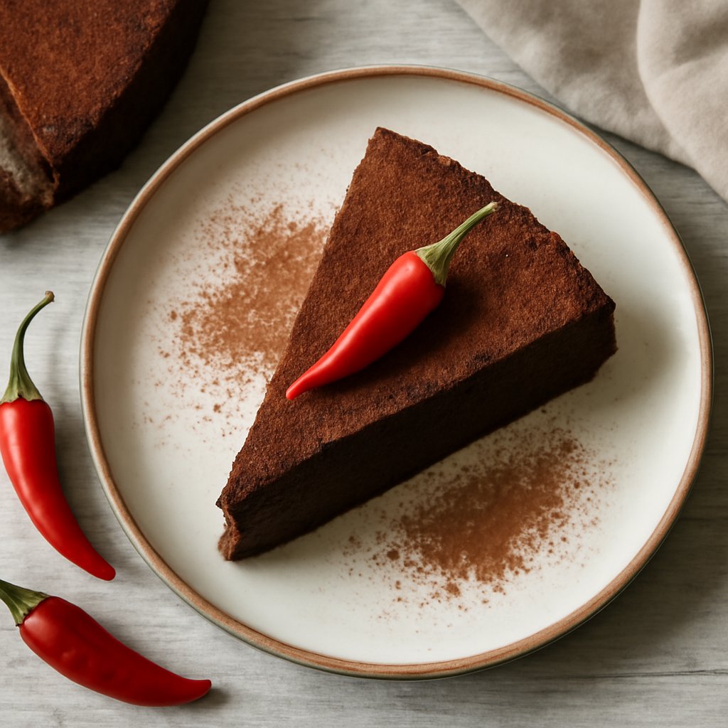 Torta al cioccolato e peperoncino
