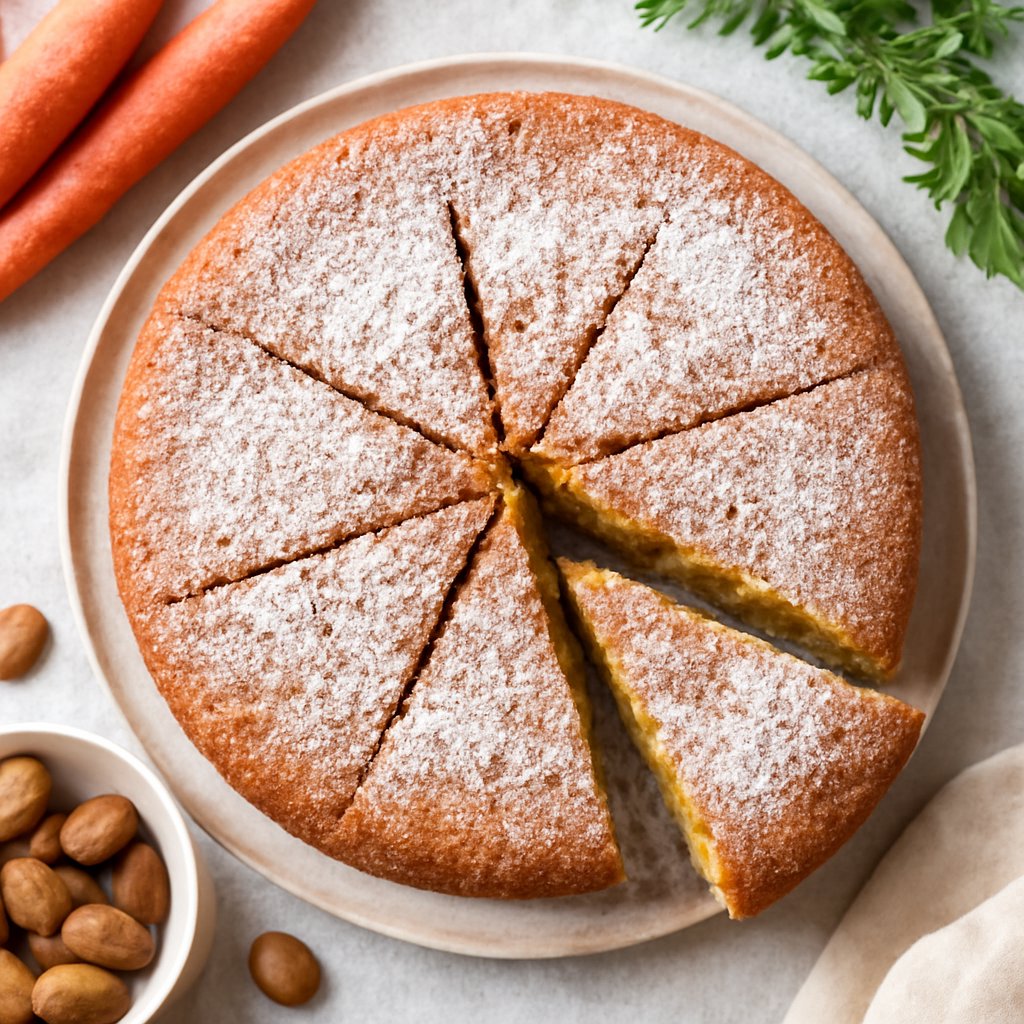 Torta alle mandorle e carote