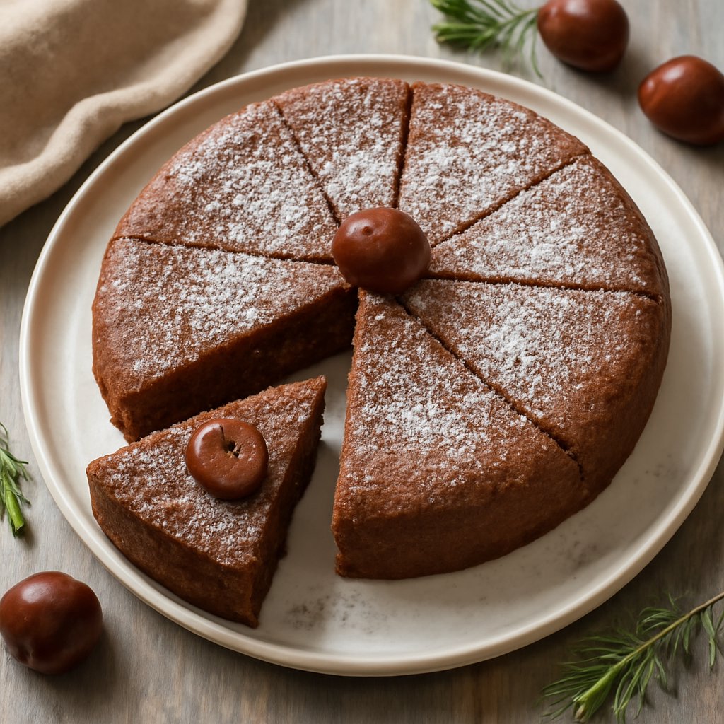 Torta di castagne (senza glutine)