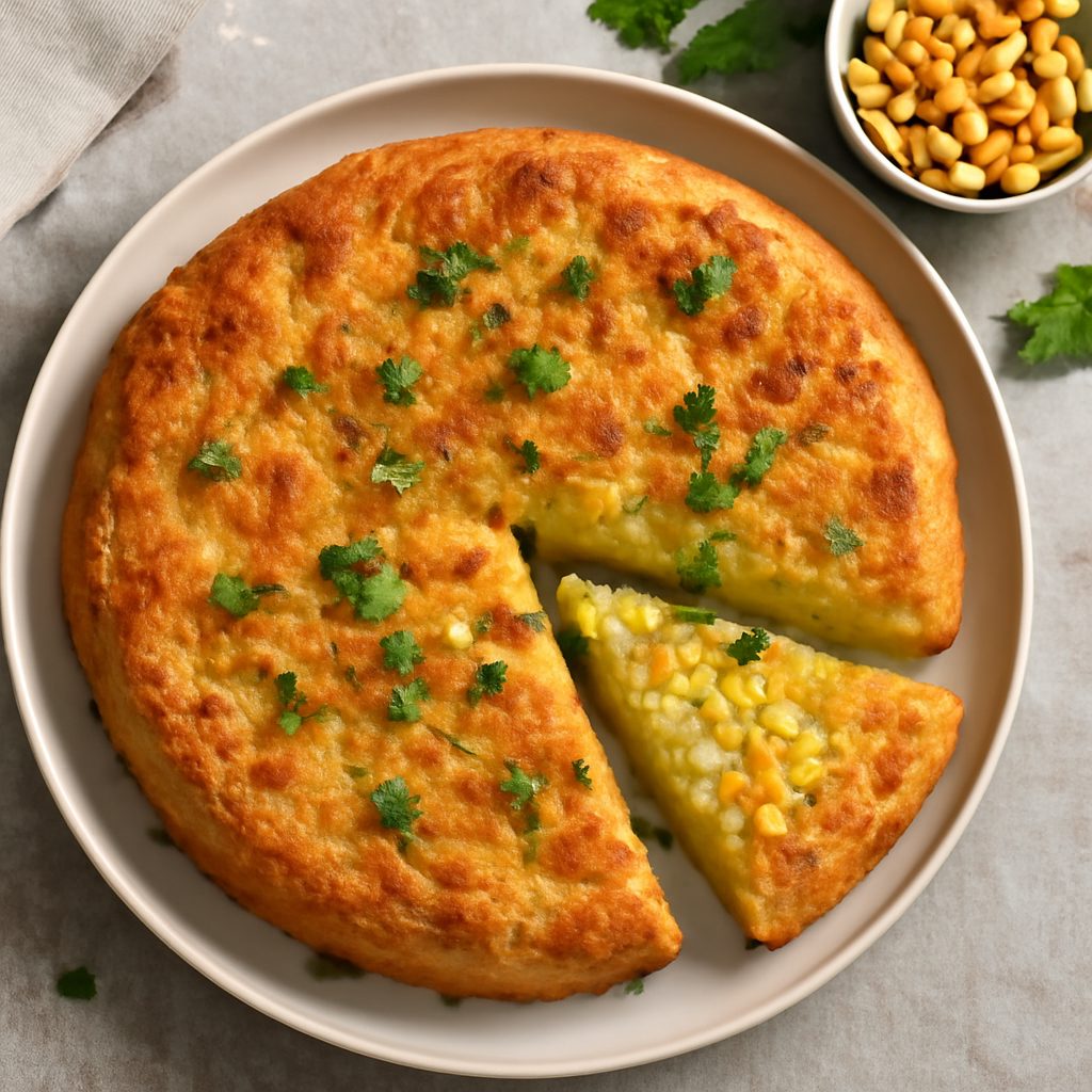 Torta di patate e mais