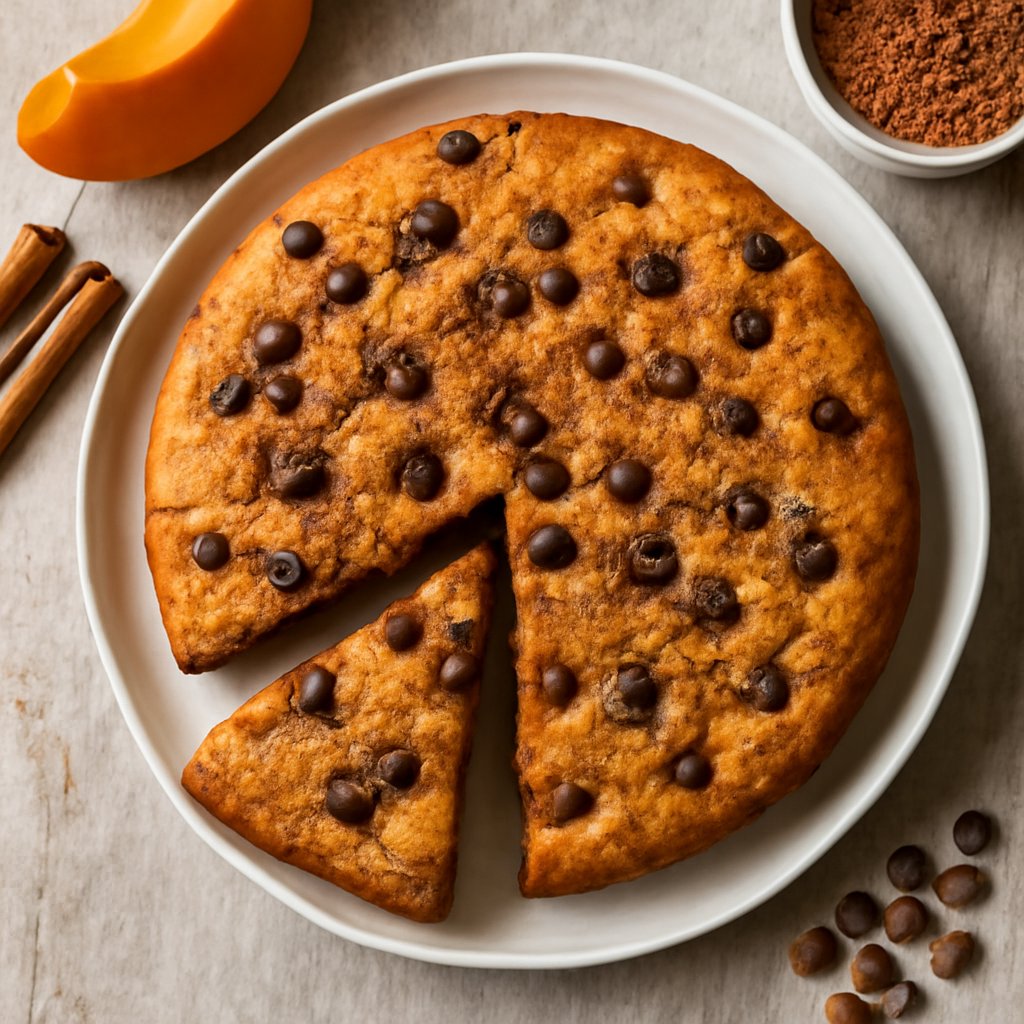 Torta di zucca, cannella e cioccolato
