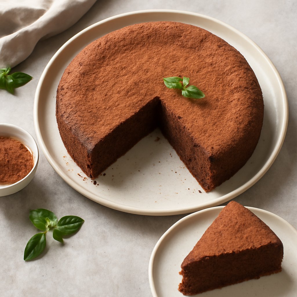 Torta ricotta e cacao (senza glutine)