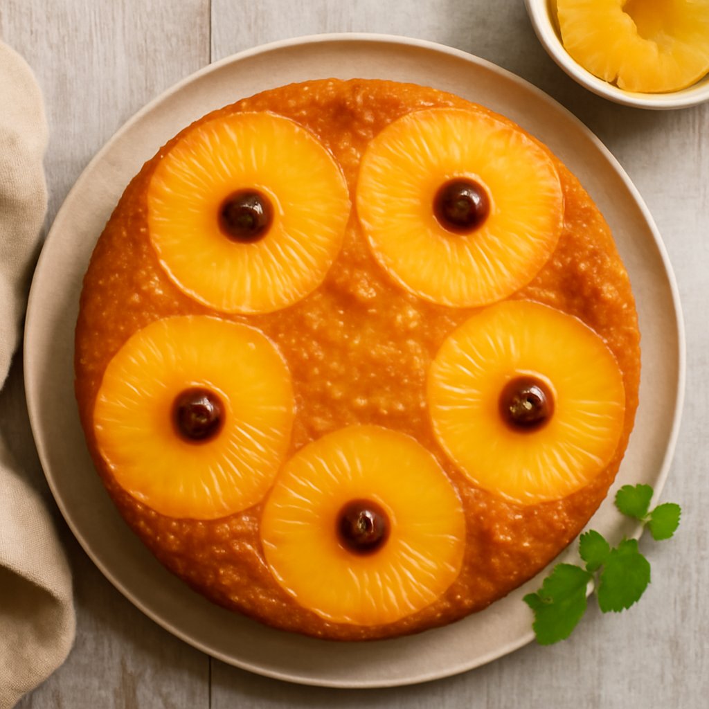 Torta rovesciata all'ananas