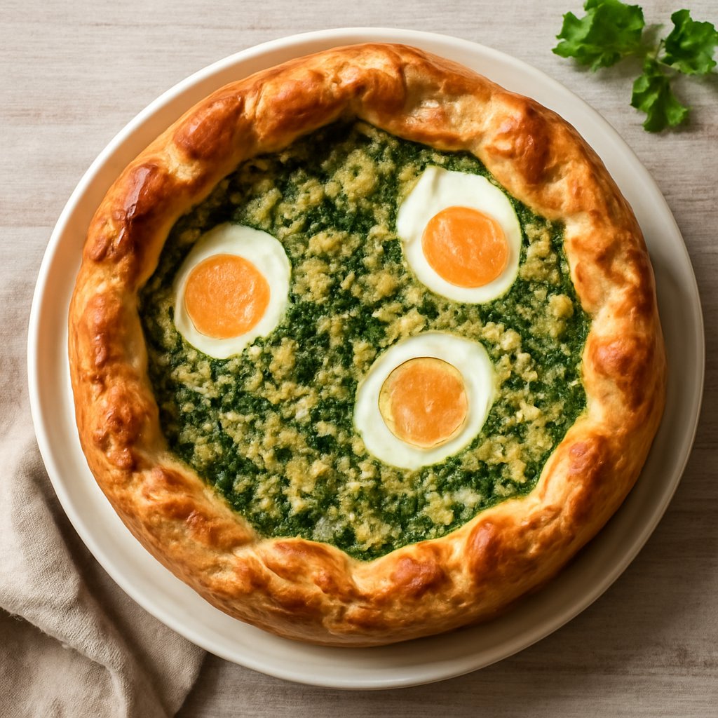 Torta salata pasquale