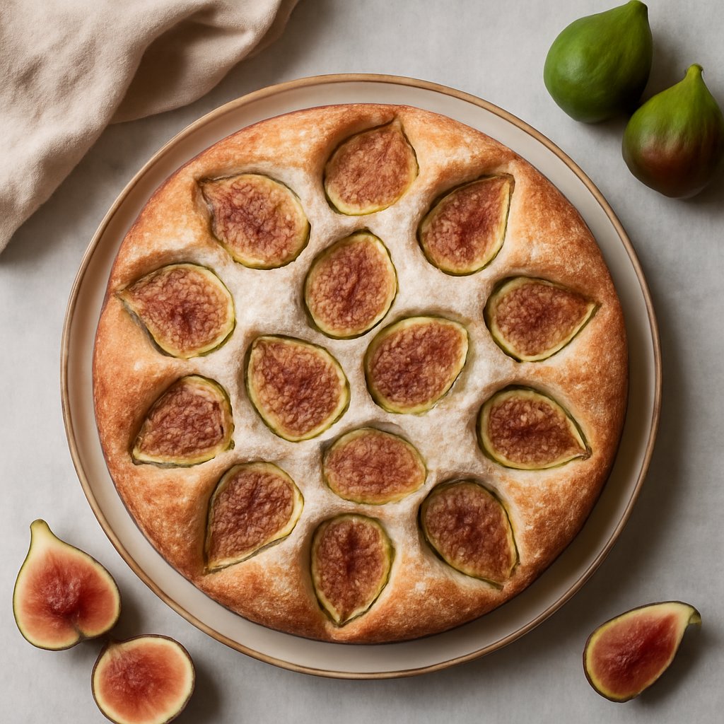 Torta soffice ai fichi