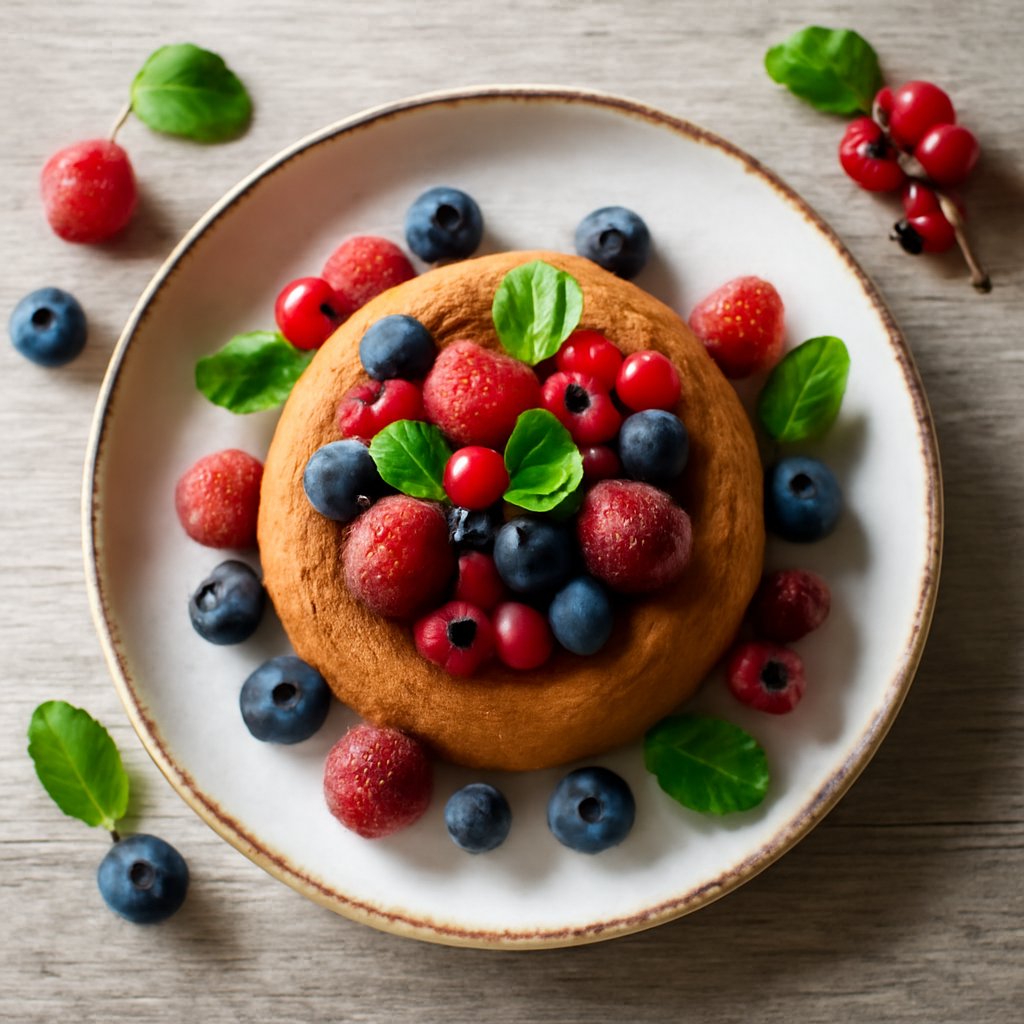 Tortino ai frutti rossi (vegan)