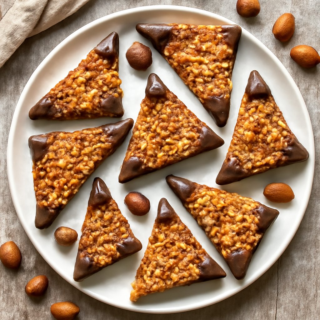 Triangoli alle nocciole e mandorle (nussecken)