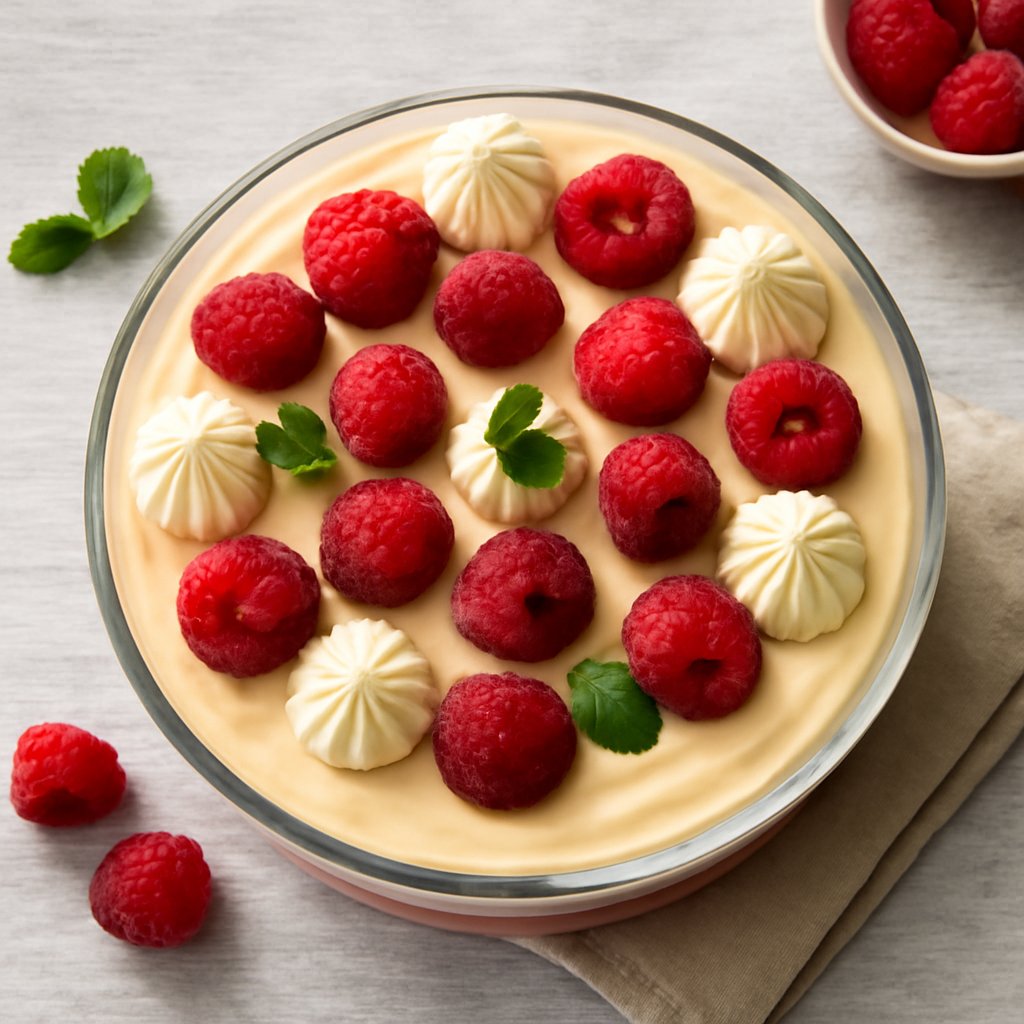 Trifle ai lamponi
